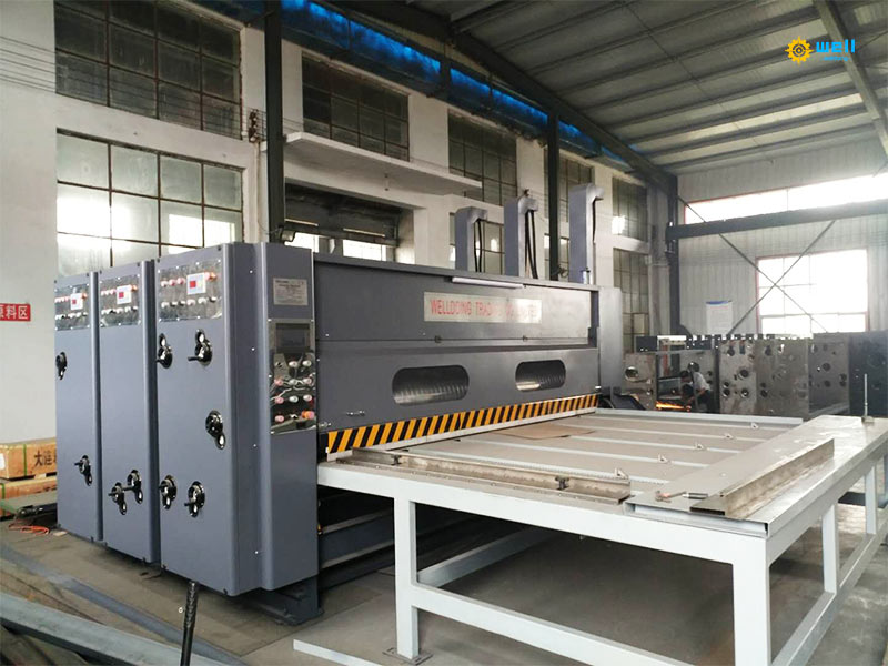 2 Color Semi-Automatic Carton Flexographic Printing die-cutting slotting Machine 2 Color Semi-Automatic Carton Flexographic Printing die-cutting slotting Machine