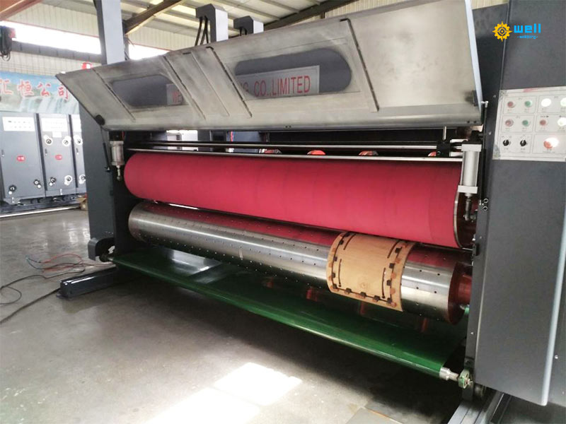 2 Color Semi-Automatic Carton Flexographic Printing die-cutting slotting Machine 2 Color Semi-Automatic Carton Flexographic Printing die-cutting slotting Machine