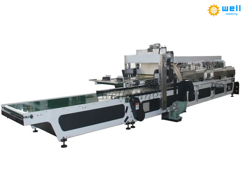 Milk box automatic partition assembler machine