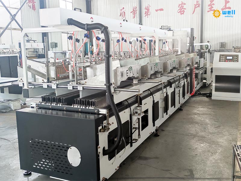 Milk box automatic partition assembler machine