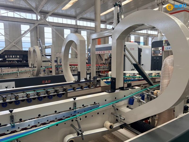WD-Automatic folder / gluer / stitching machine