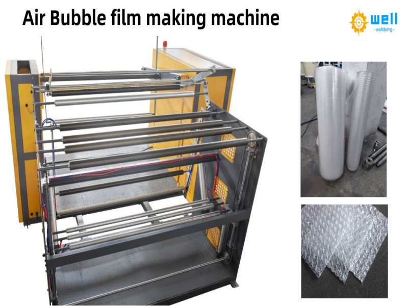 China Supplier Presents Advanced Air Bubble Making Machine to Overseas Buyers China Supplier Presents Advanced Air Bubble Making Machine to Overseas Buyers