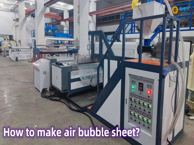 China Supplier Presents Advanced Air Bubble Making Machine to Overseas Buyers China Supplier Presents Advanced Air Bubble Making Machine to Overseas Buyers