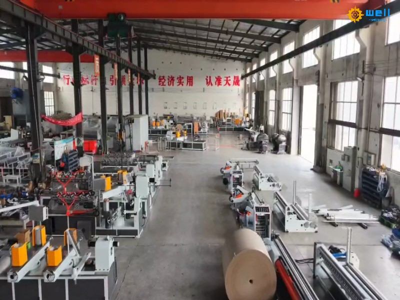 CNC Multi-knife Sprial Paper Tube Machine - Welldoing CNC Multi-knife Sprial Paper Tube Machine - Welldoing