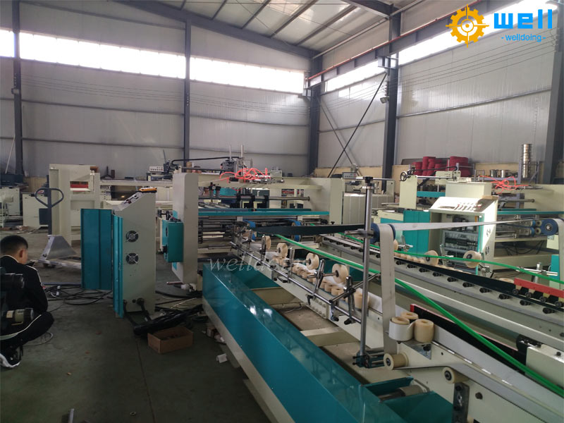 WD-Corrugated Box Full Automatic Folder Gluer Machine Manufacturer WD-Corrugated Box Full Automatic Folder Gluer Machine Manufacturer