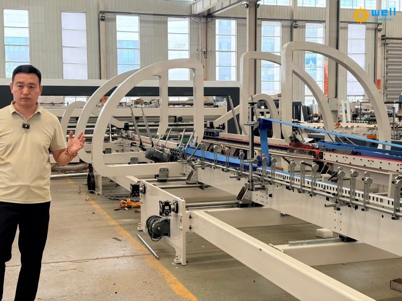 WD-Automatic Folder Gluer Stitching Machine | Carton Box Folding ✅ Gluing ✅ WD-Automatic Folder Gluer Stitching Machine | Carton Box Folding ✅ Gluing ✅