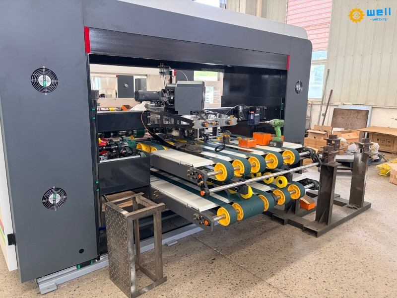 Welldoing-All-In-One Automatic Folder Gluer Stitcher | Switchable Gluing / Stitching Carton Machinery Supplier Welldoing-All-In-One Automatic Folder Gluer Stitcher | Switchable Gluing / Stitching Carton Machinery Supplier