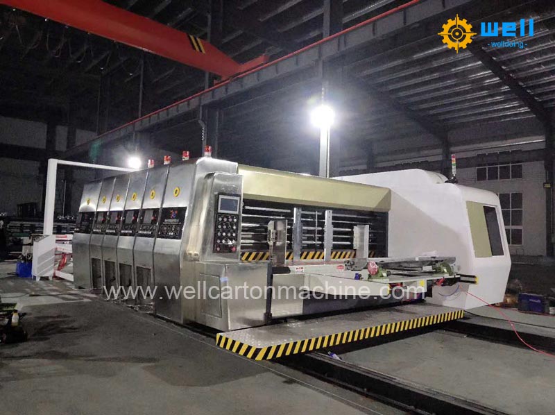 Automatic Corrugated Carton Flexo Printing Slotting die cutting equipment