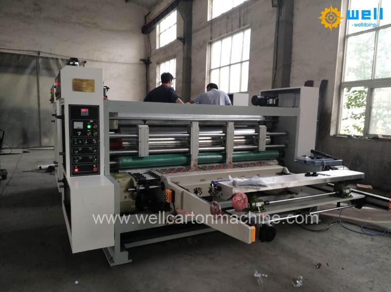 1 color corrugated carton flexo printing machine factory