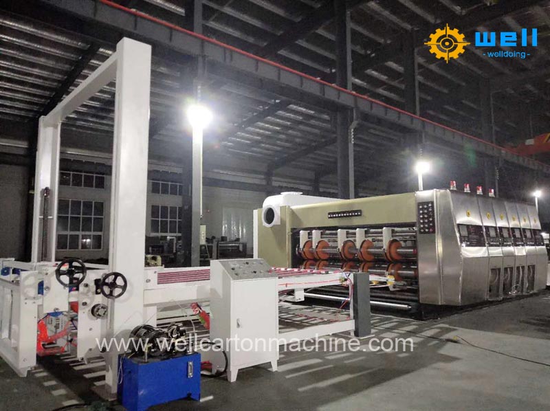 Several links of the reduction of pollution in the paper box printing machine