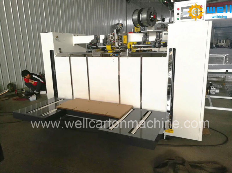 Semi-automatic box stitcher supplier