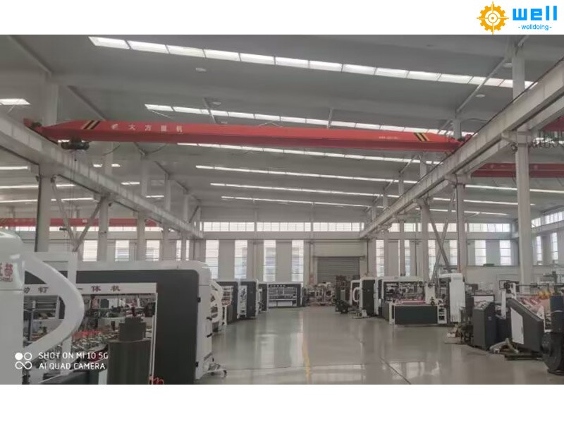 Automatic folder gluer stitcher machine