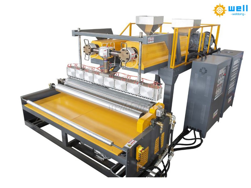 Air bubble packaging machine