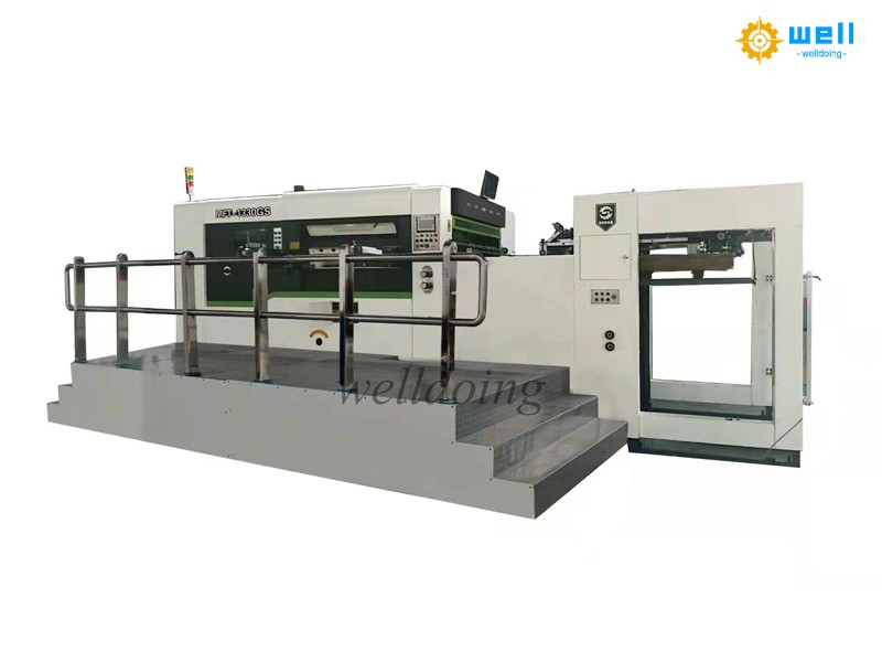 Full automatic flatbed die cutting and creasing machine