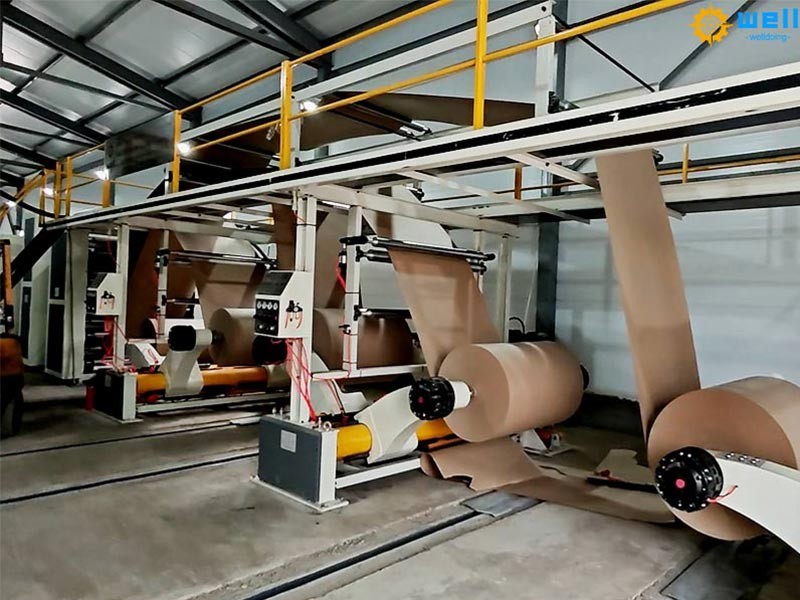 1400mm paper hardboard production line