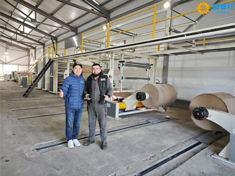 High speed grey board paper making machine