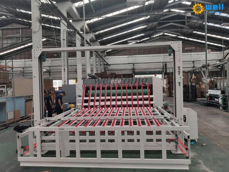 Full automatic fruit corrugated box printing machine