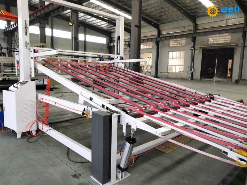 4 colors automatic flexo printing slotting die cutting equipment