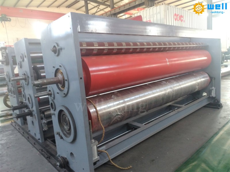 Chain Feeder Carton Flexo Printing Slotting Die Cutting Machine