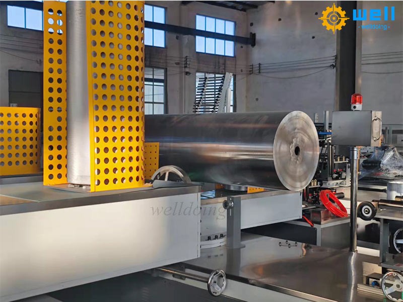 Big diameter kraft paper tube making machine