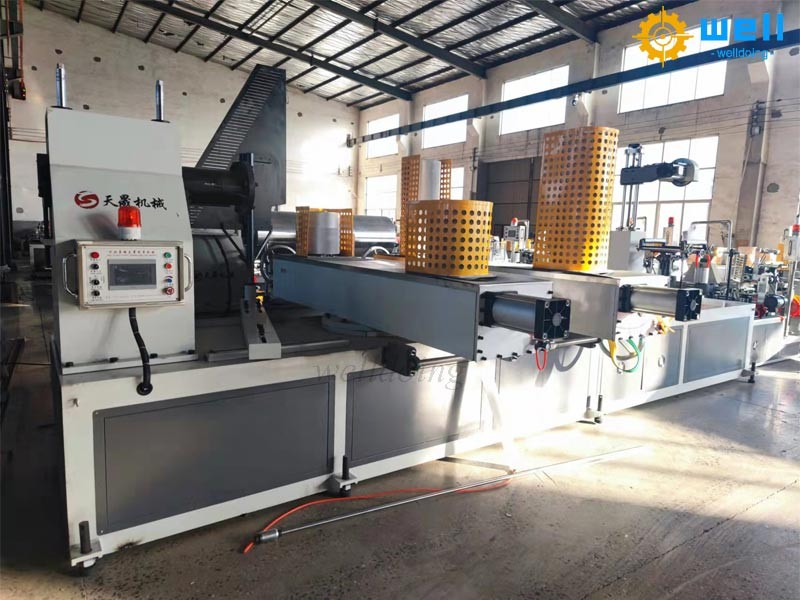 Multi knife cutting kraft paper tube machine China