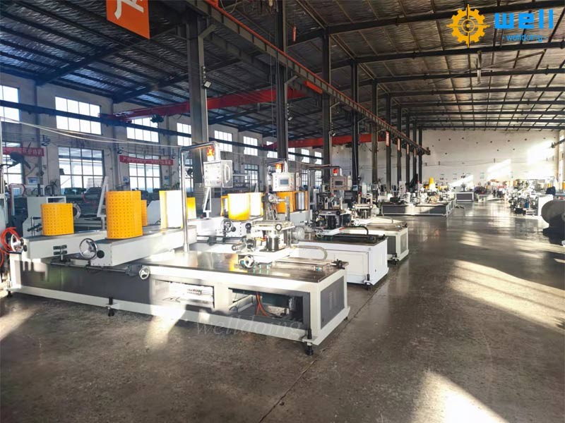 Paper tube core machine production line