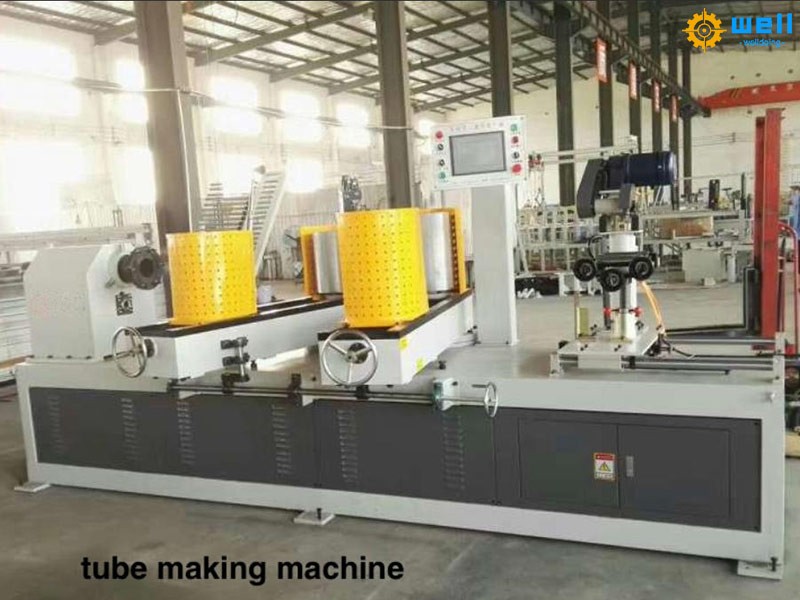 Three-heads multi cutters paper tube forming machine