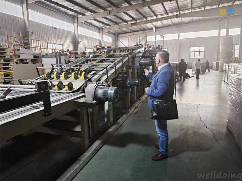 High quality grey hardboard production line