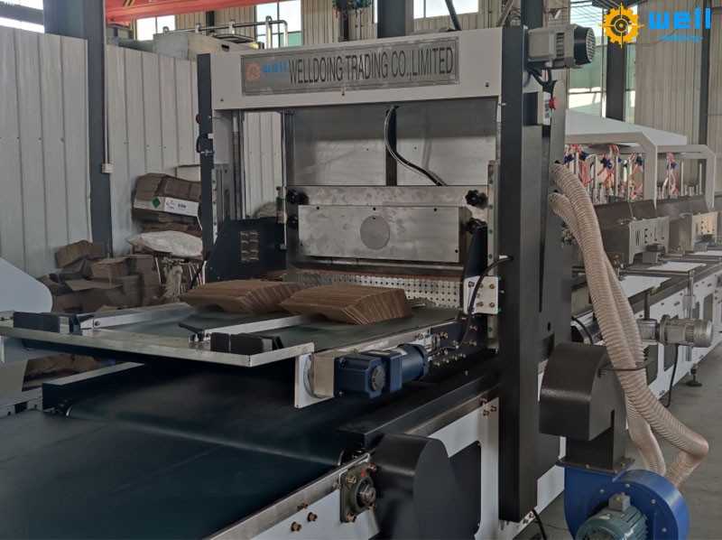 Functional of the cardboard partition assembling machine