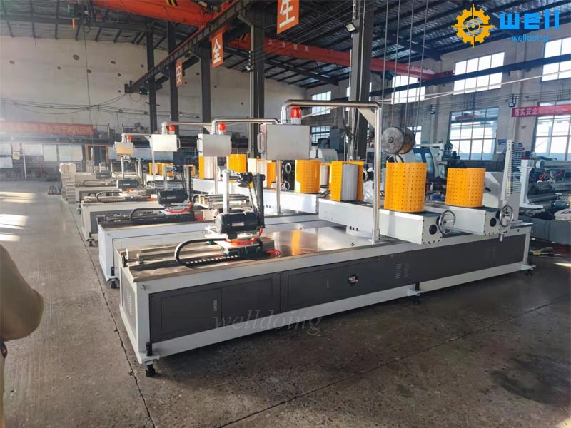 Kraft paper tube making machine equipment