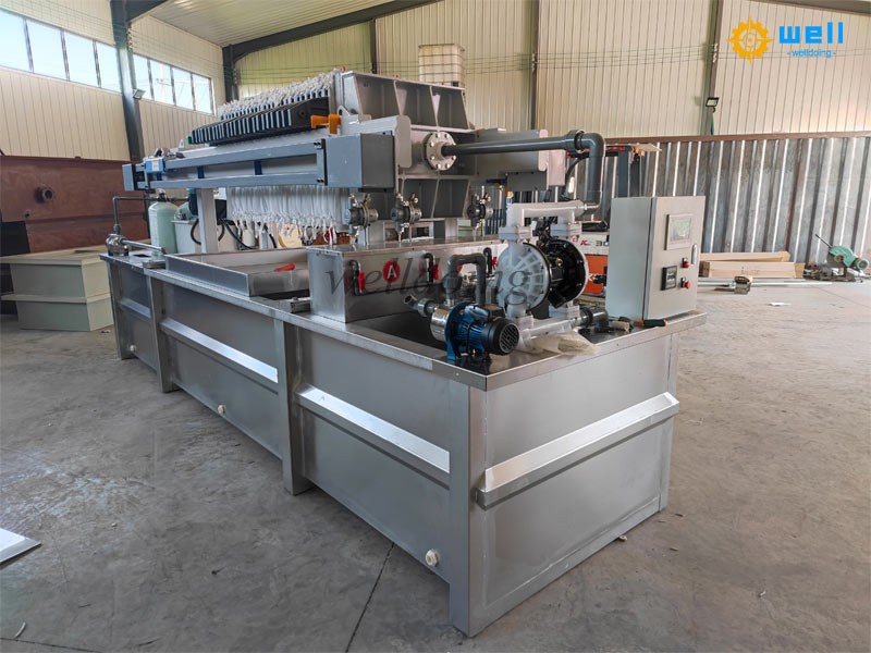 Wastewater treatment equipment in printing factories