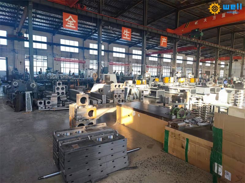 Choosing points of the paper tube making machine