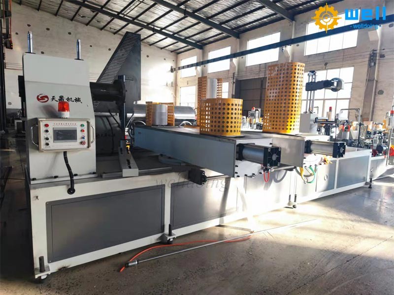 Automatic Precision Paper Tube Cutting & Making Machine