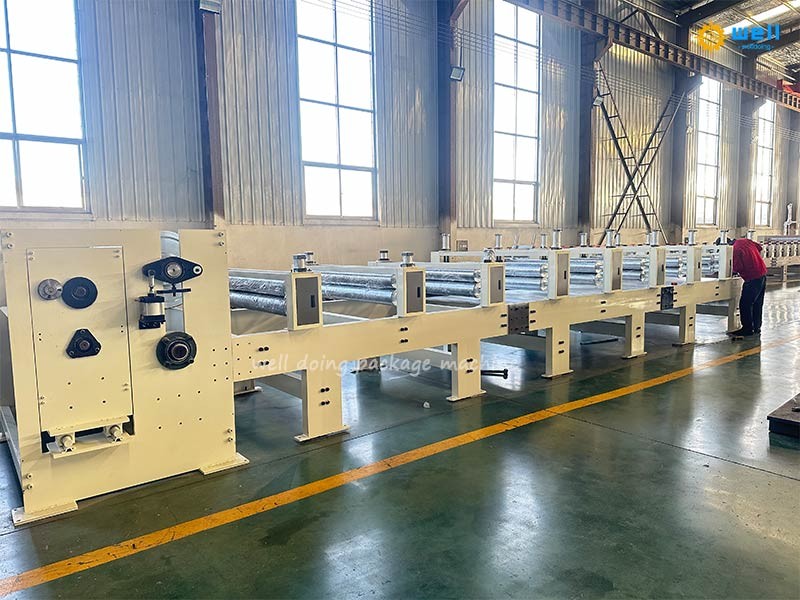 High Efficiency 5 Layer Hardboard Production Line with Auto Gluing & Cutting