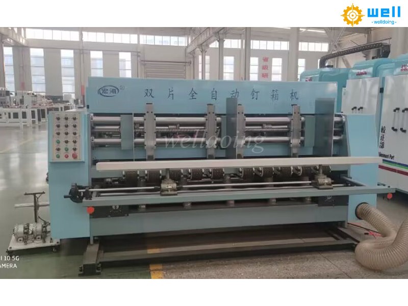 Automatic Box Stitching Machine  - Welldoing