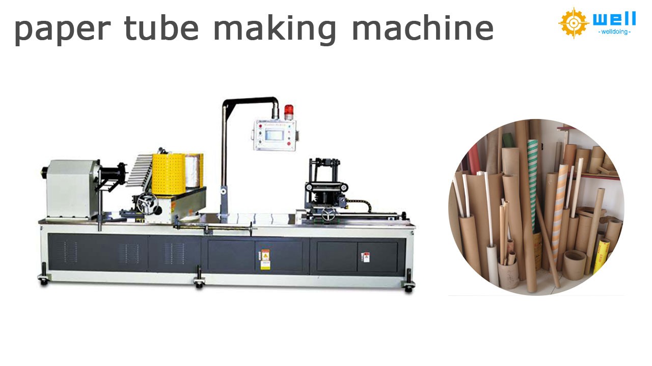 CNC Multi-knife Sprial Paper Tube Machine - Welldoing