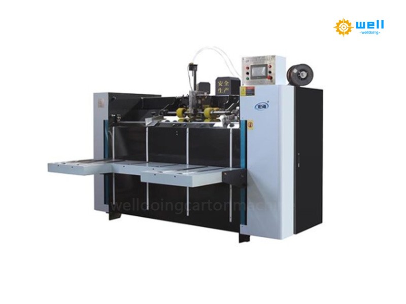 Semi-automatic Carton Box Stitcher Machine for Corrugated Boxes