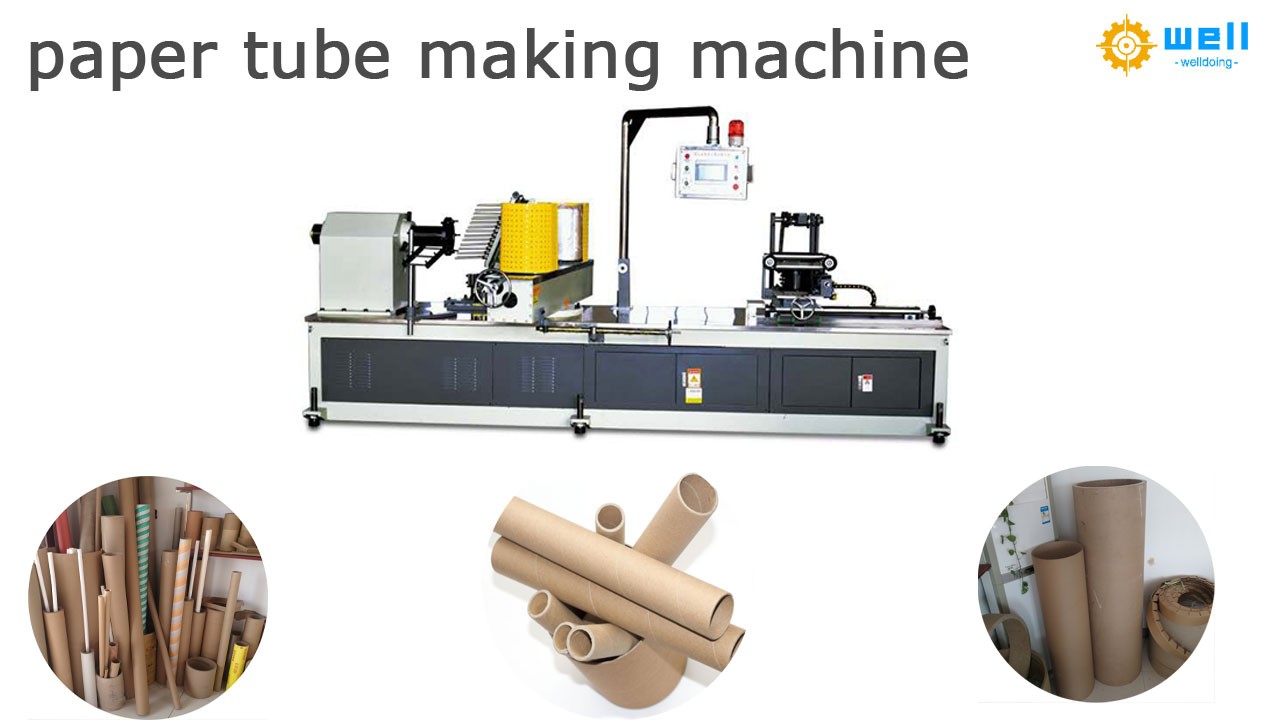 WD-CNC Paper Tube Making Machine | Kraft Cardboard Tube Production Equipment